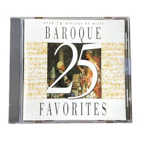 Vintage Baroque Favorites Classical Audio Music CD 1996 u 25 Tracks